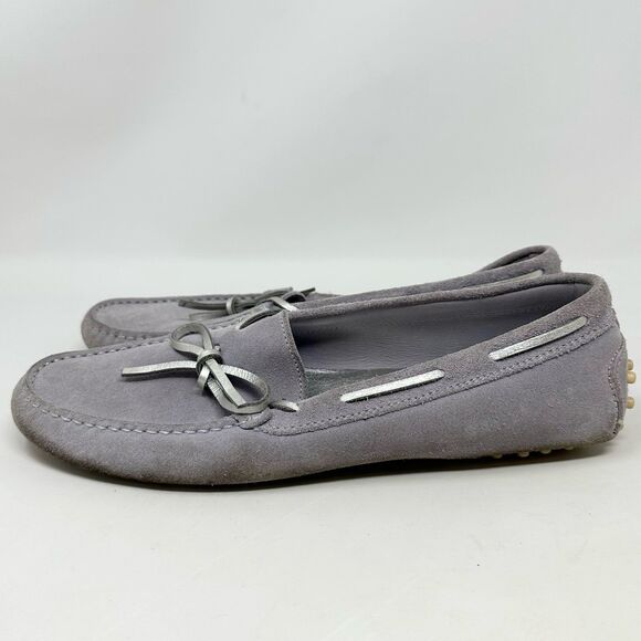 Junior Tod’s Gommino Suede Driving Moccasins Mocs Shoes Size 41 US Size 11 - Picture 6 of 12